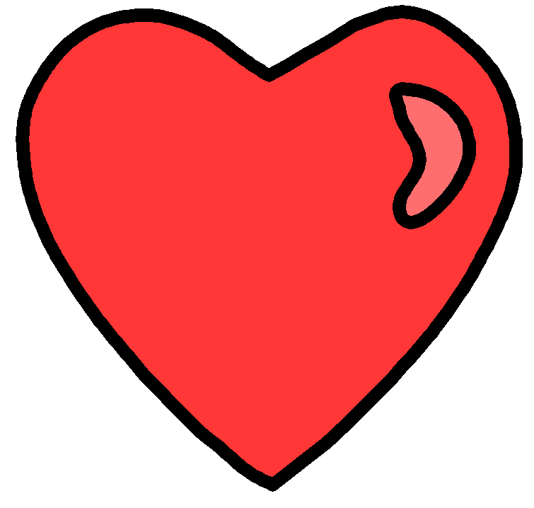 Heart clipart, Heart clip art romantic for Love, Graphics