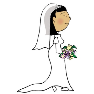 Bridal clipart 0 clip art for wedding image