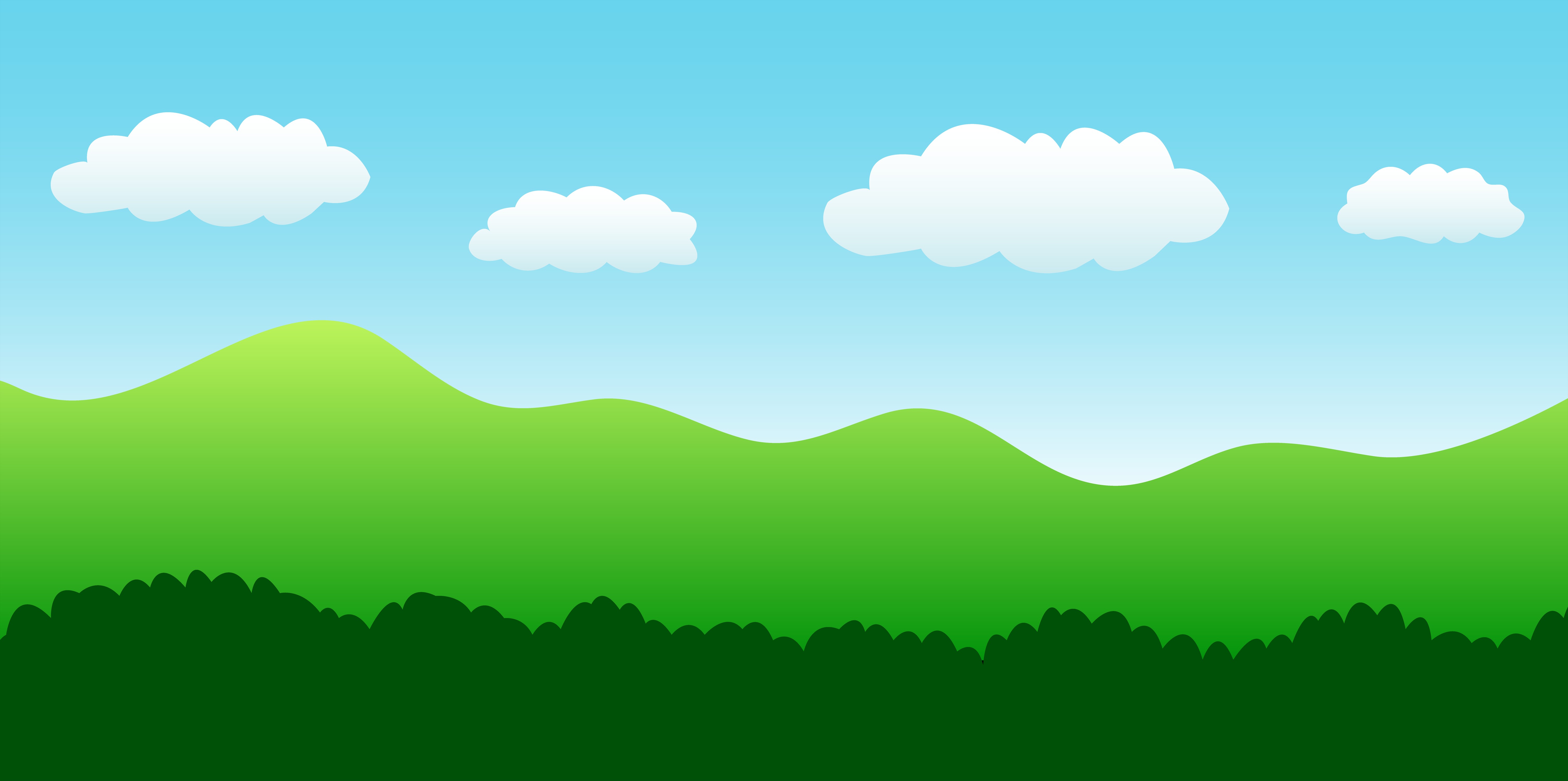 background nature cartoon png - Clip Art Library
