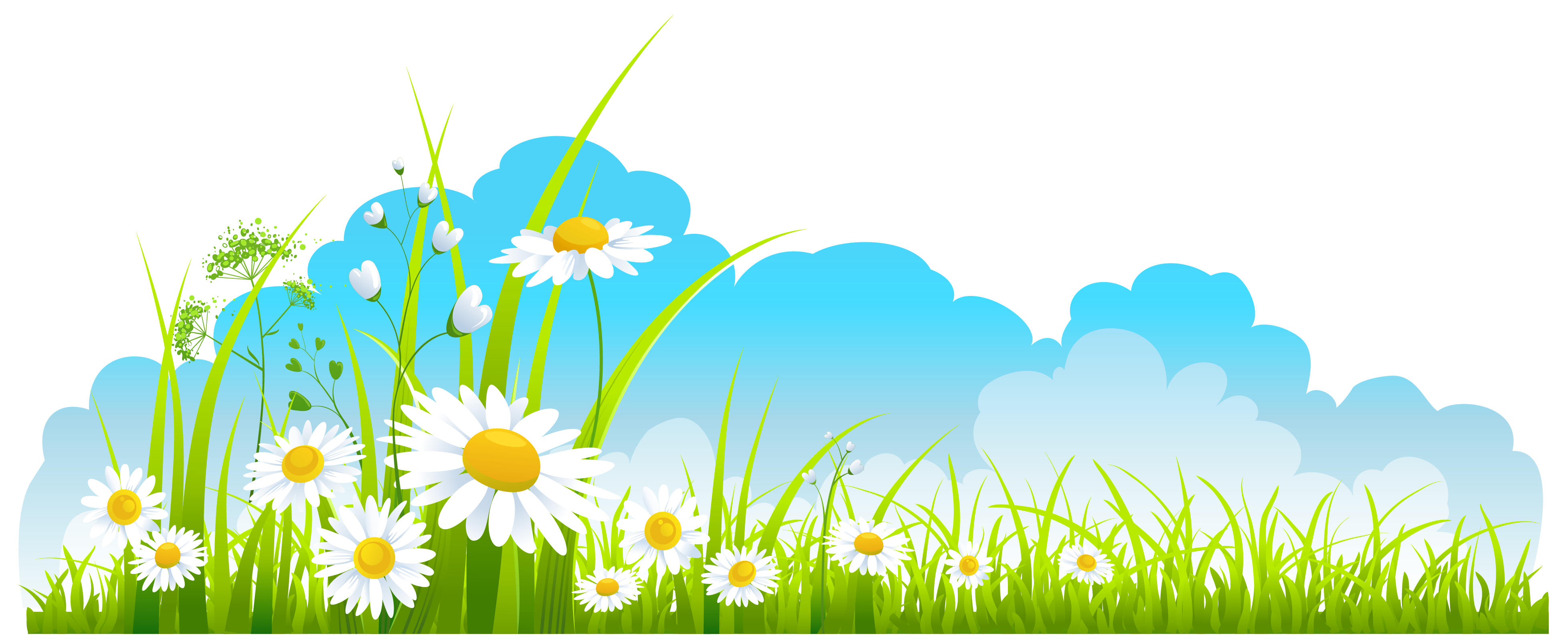 Sky And Grass Clipart