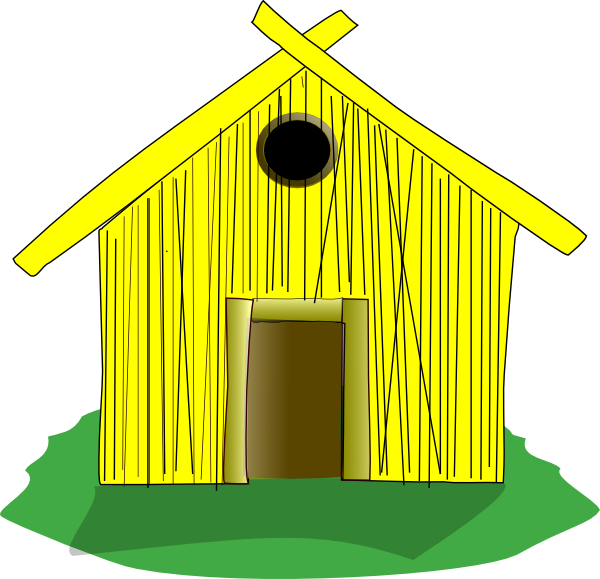 House Of Hay Clipart