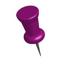 Thumb Tack clip art Vector 
