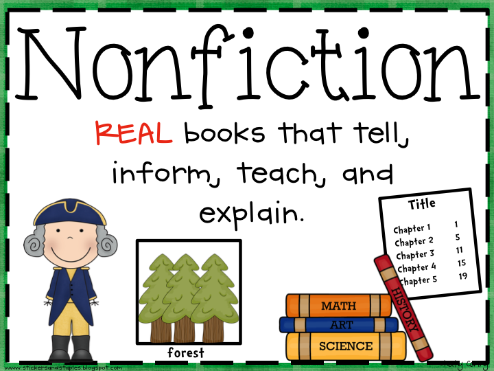 nonfiction features clipart