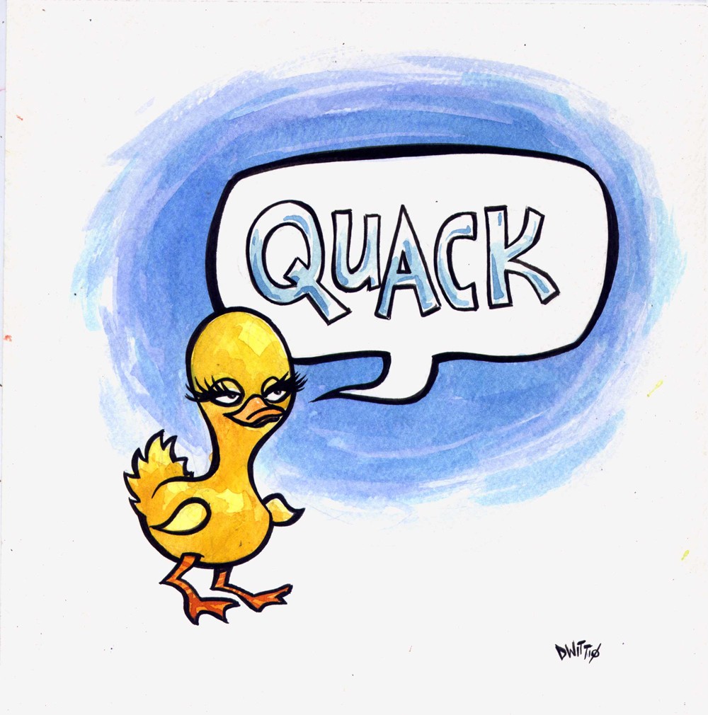 clipart of quack - photo #19