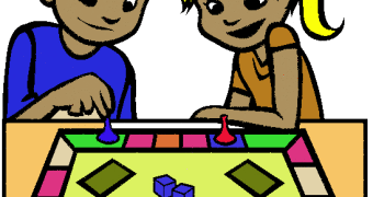 Family Board Game Clipart