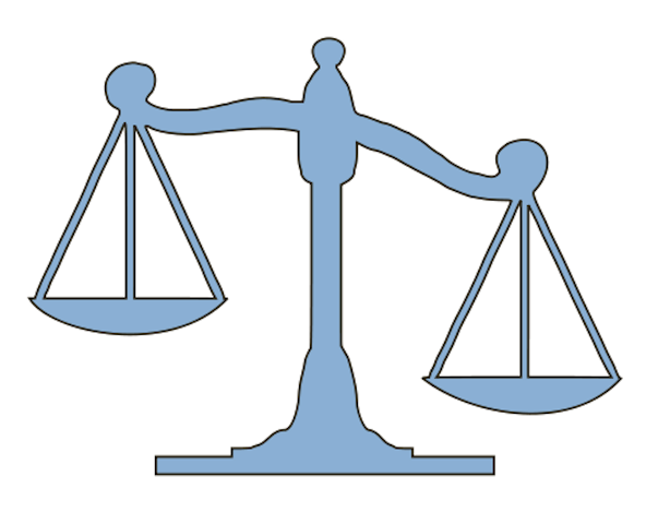 scale of justice template - Clip Art Library.