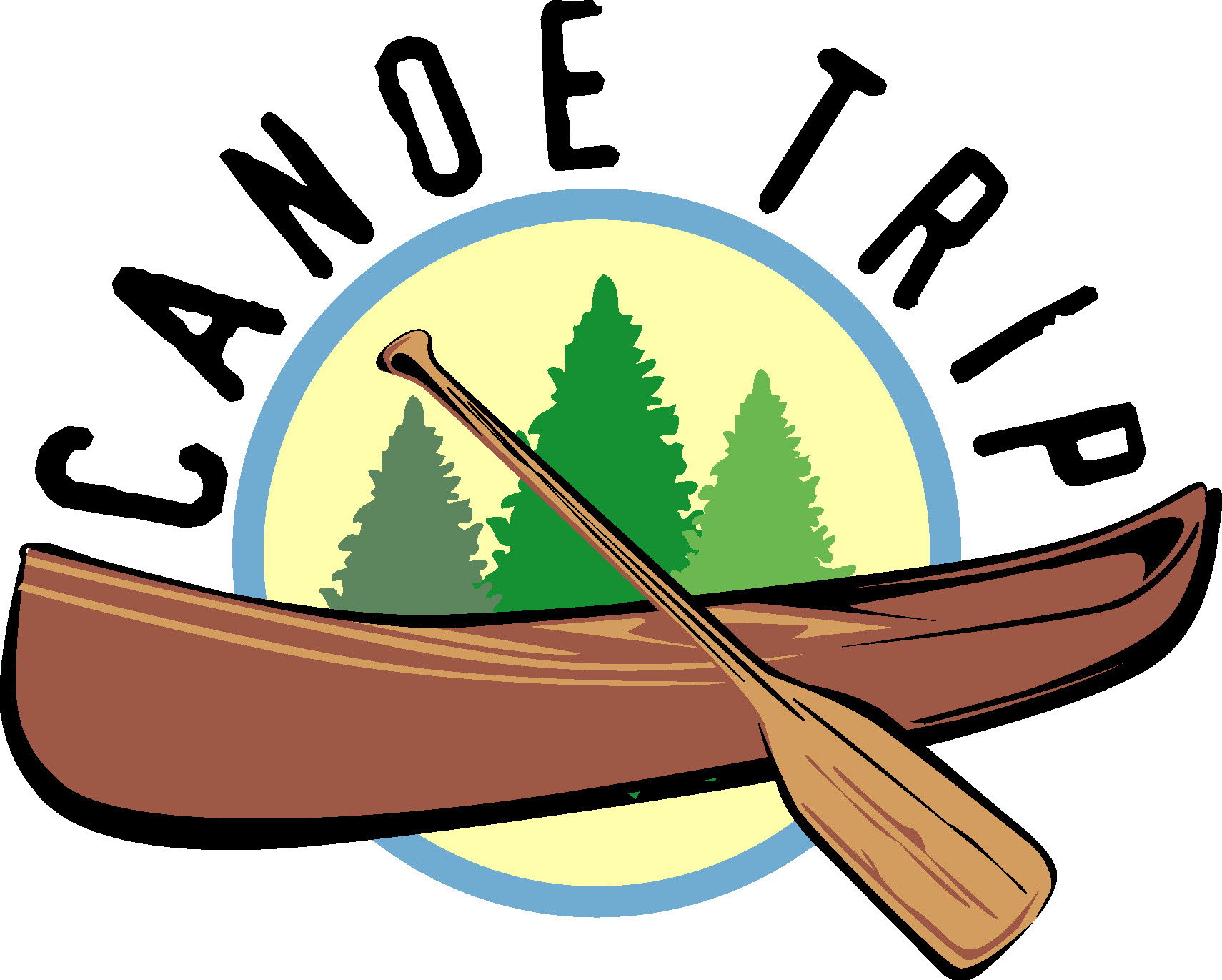 Canoe cliparts