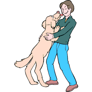 dog owner clipart png - Clip Art Library
