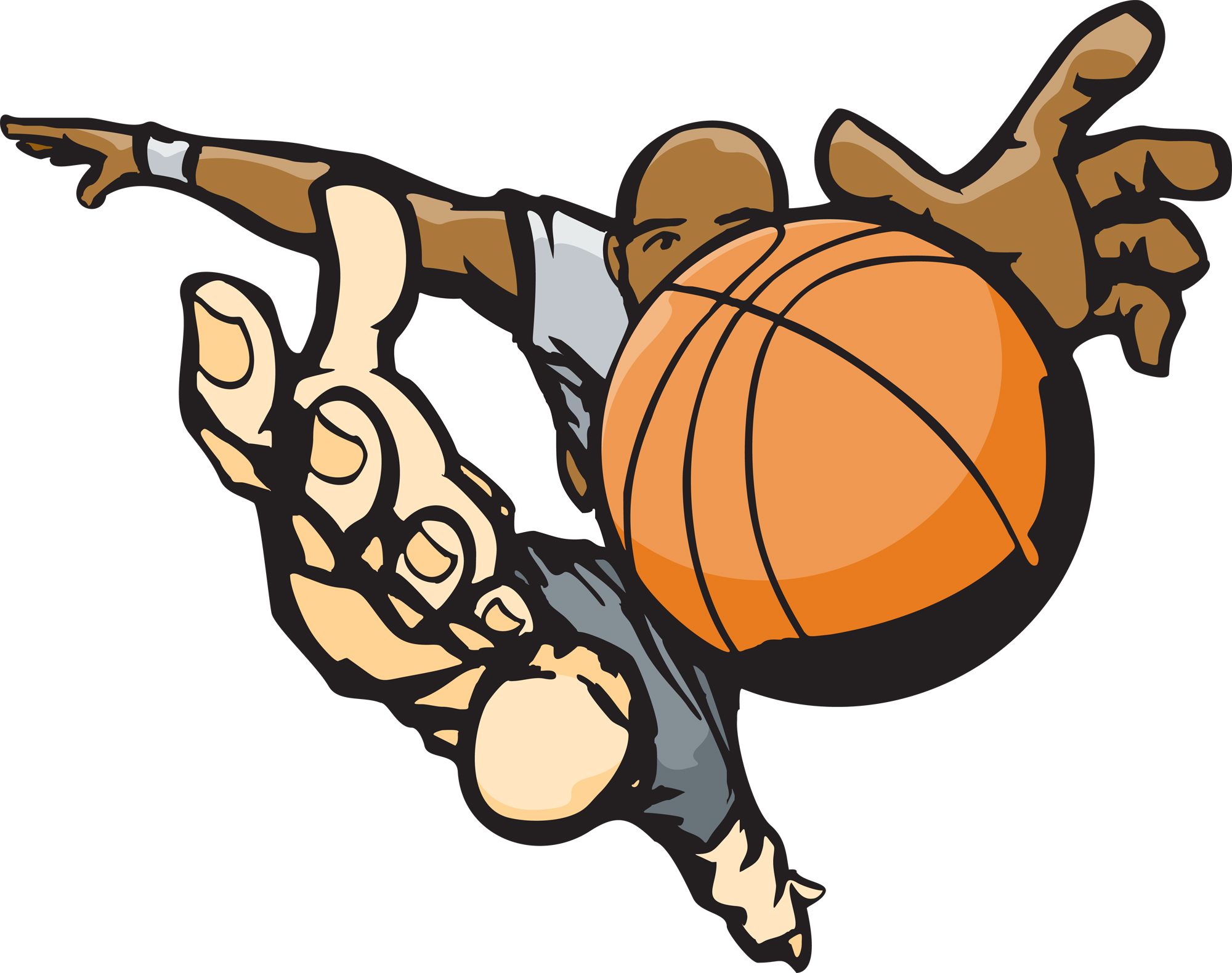 Basketball clipart image image 