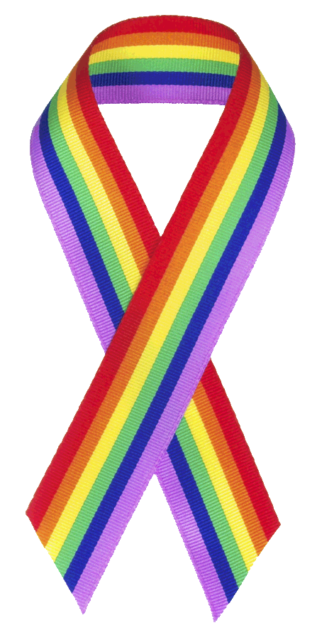 gay pride rainbow clipart