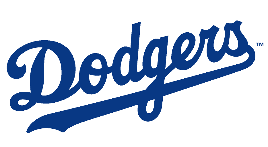 Free Dodgers Logo Black And White