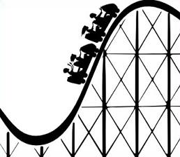 Free Roller Coaster Clipart 