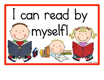 Independent Reading Clipart 