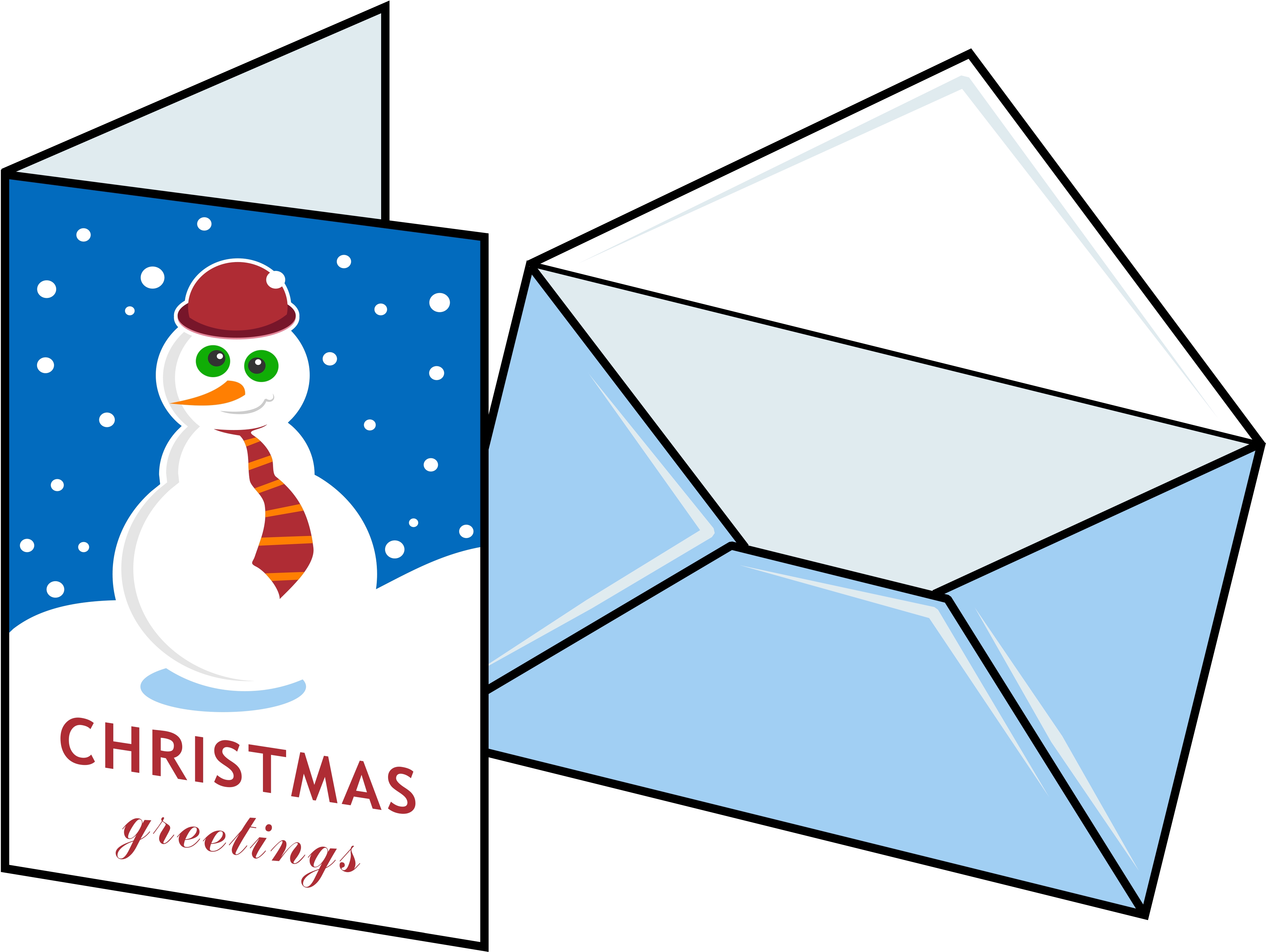 Free Christmas Card Clipart