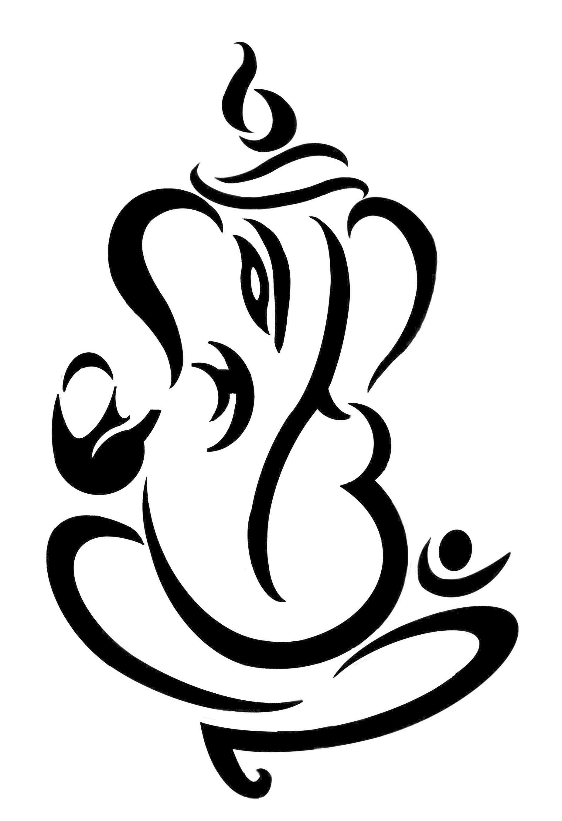 Free Ganesha Black And White, Download Free Ganesha Black And White png  images, Free ClipArts on Clipart Library