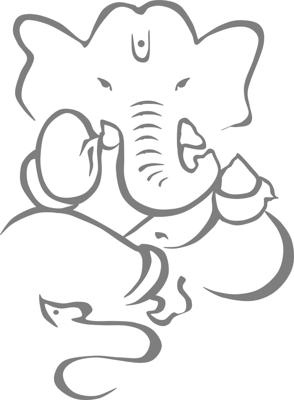 Sketch Bal Ganesh Drawing Clip Art Library