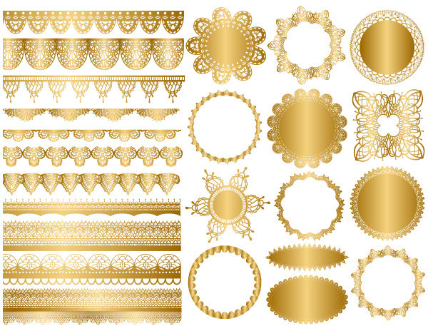 Popular items for lace doily clipart 