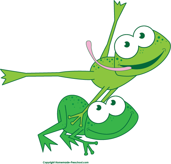 clipart frog jumping - photo #19