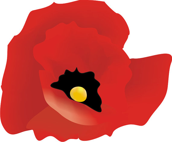 Large Poppies Clipart 