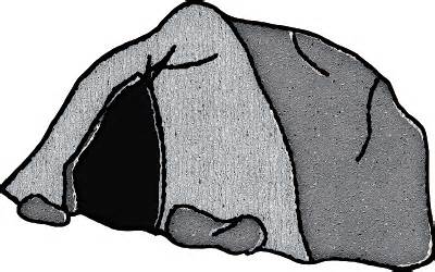 Bear Cave Clipart