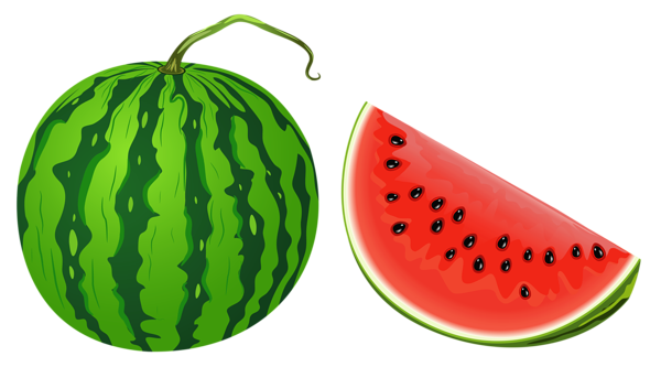 Watermelon uh clipart image