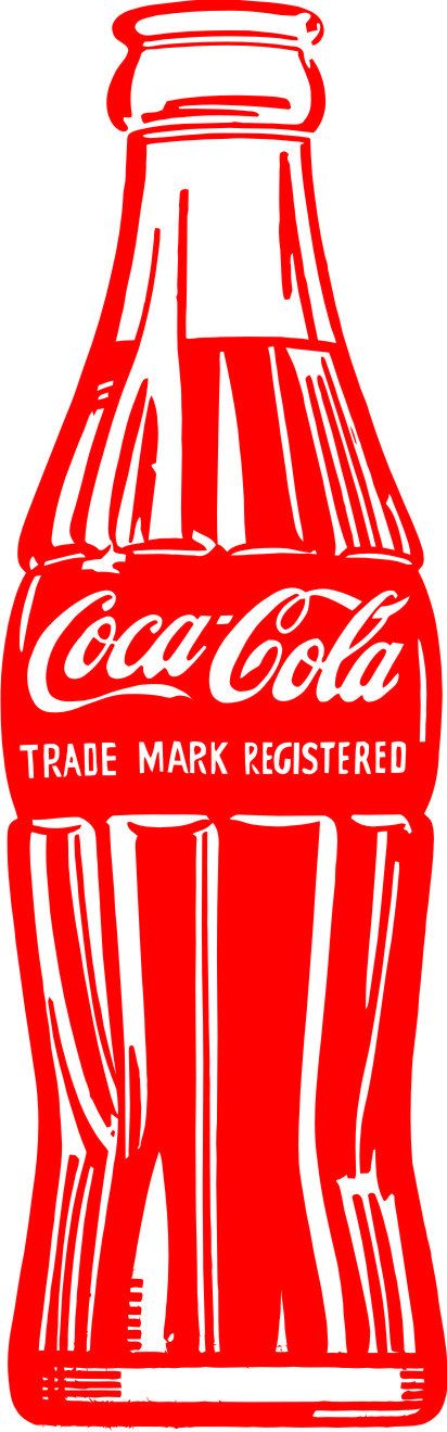 LARGE Coca Cola Vinyl Decal Wall Sticker Wall Tattoo by Tibi291
