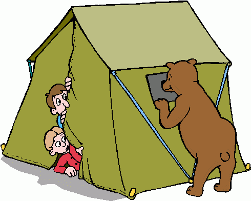 Cartoon Camping Clipart