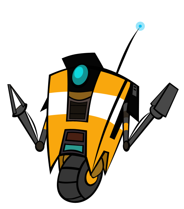 Clip Arts Related To : claptrap from borderlands drawings. view all Claptra...