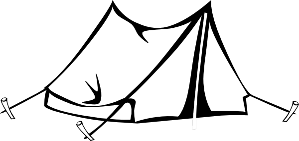Camping Cabin Clipart