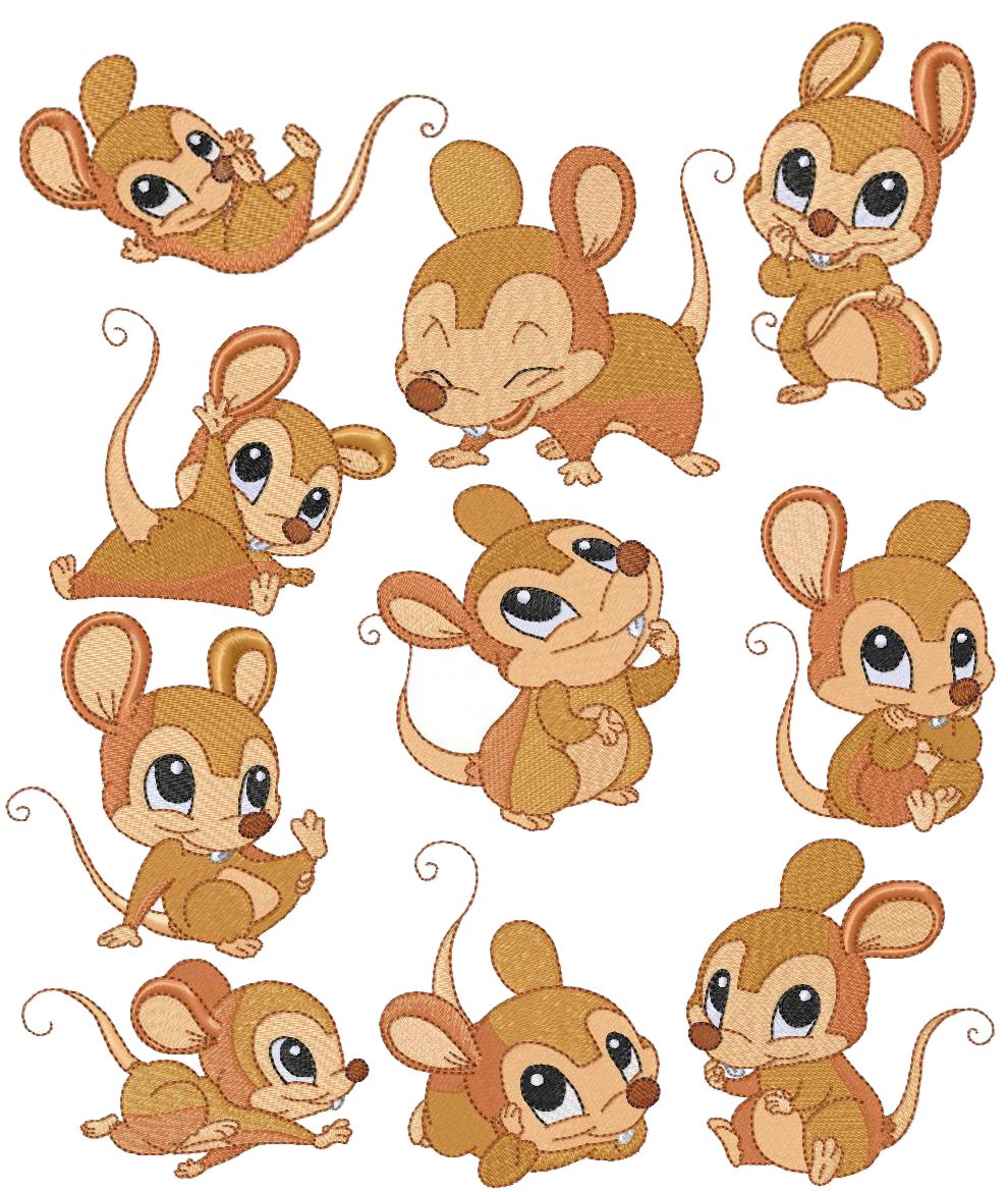 Mice cliparts