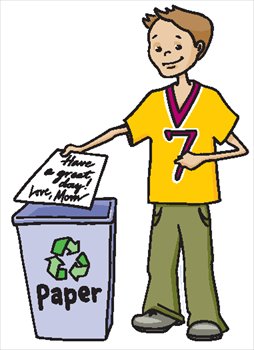 Free Recycling and Trash Clipart