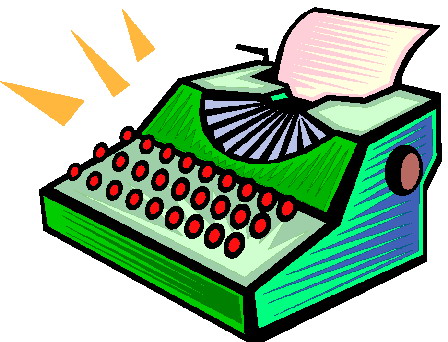 Typewriter Clipart 