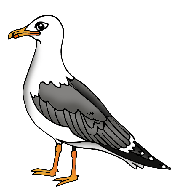 Seagull free united states clip art by phillip martin utah state