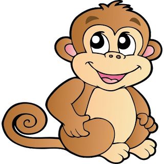 free monkey clip art image