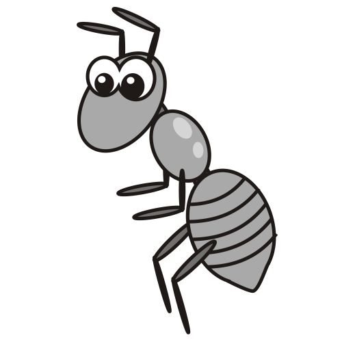 Ant Clipart Black And White
