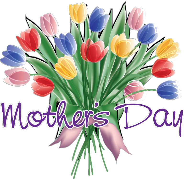 Mothers Day Flowers Clipart
