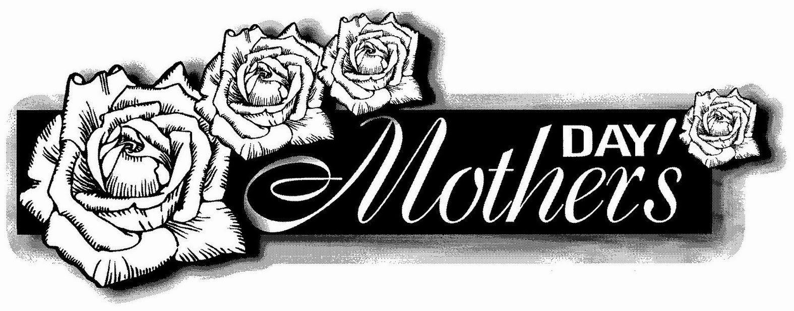 Mothers Day 2016 Clipart, Coloring Page From Son To Moms
