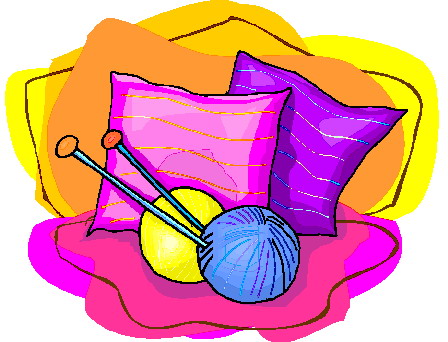 All knitting clipart image