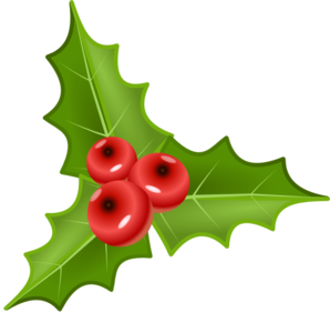 Holly With Berries Clip Art 