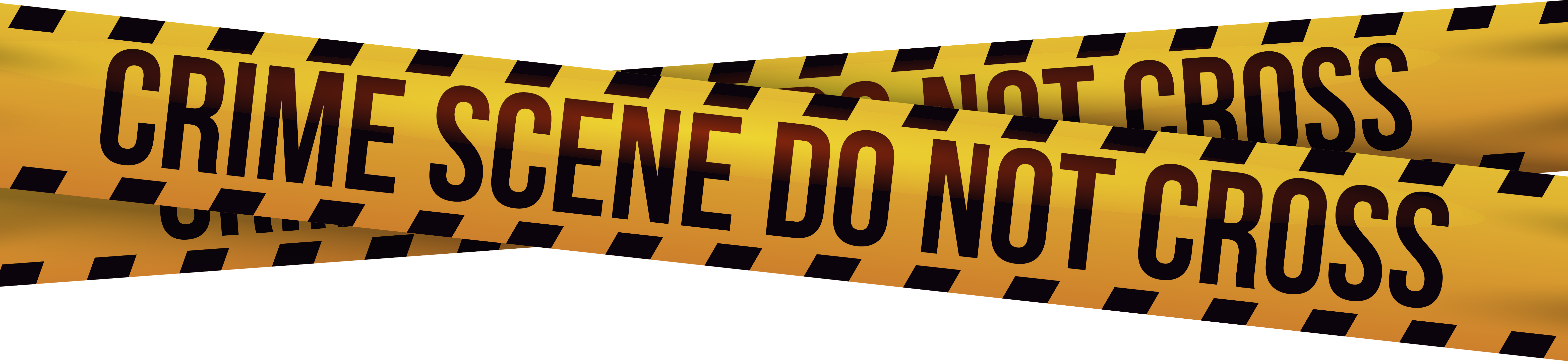 Barricade Police Tape PNG Clip Art Image 