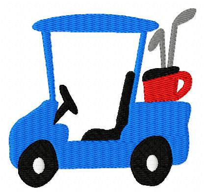 Golf Cart Clip Art 