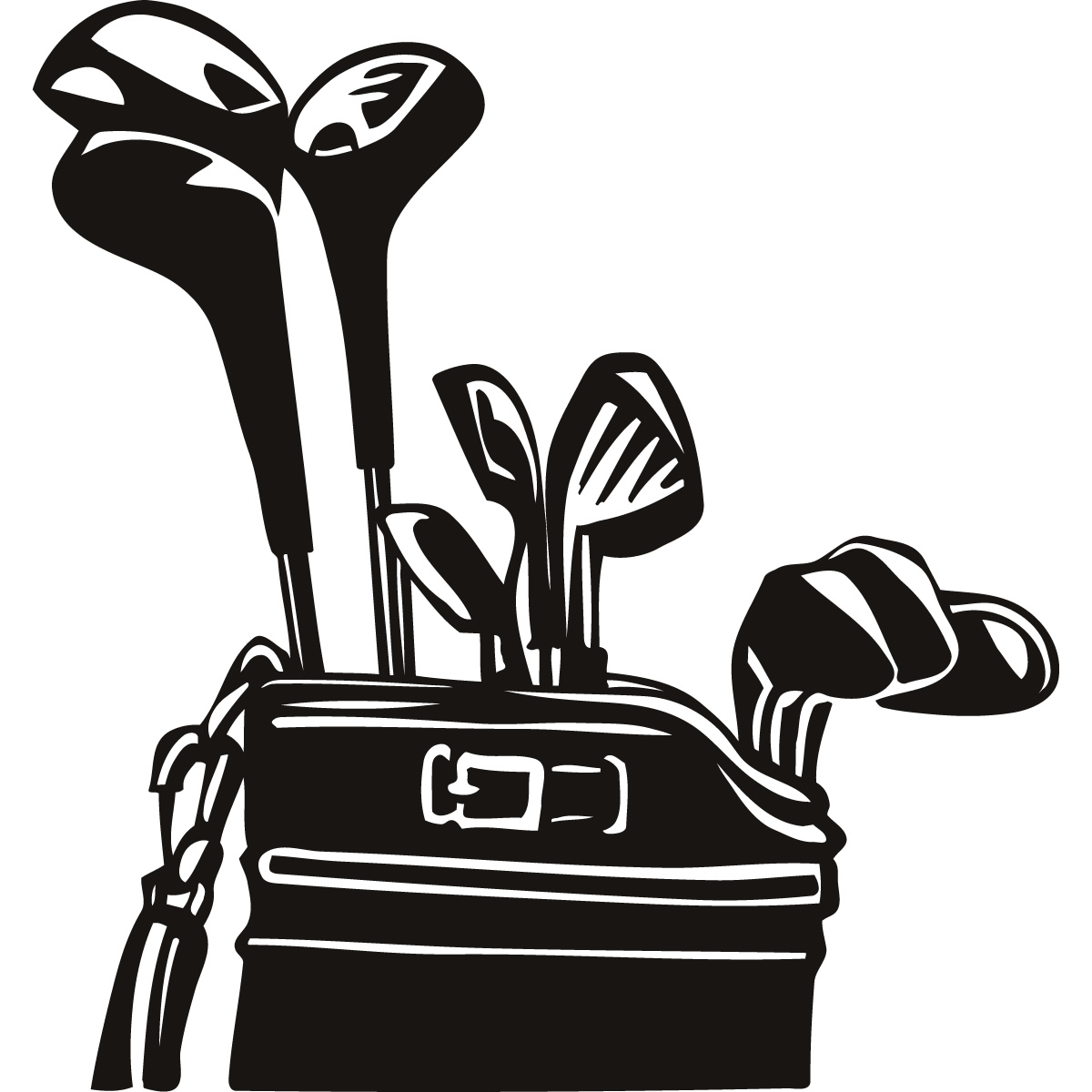 golf bag clip art free - photo #14