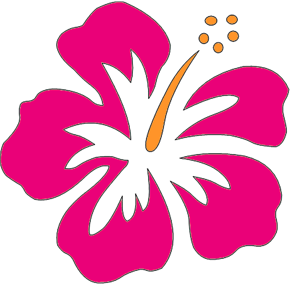 Hawaiian Flowers Clip Art Re Help With Hibiscus Flower Graphic 