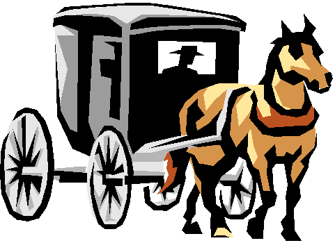 Horse And Buggy Clipart