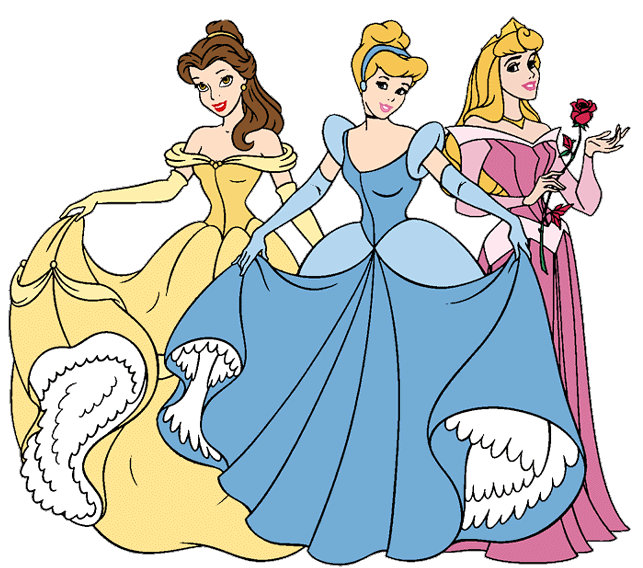 Disney Princesses Clip Art Image