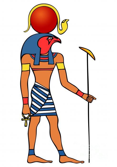 Ancient Egyptian God Ra Clipart