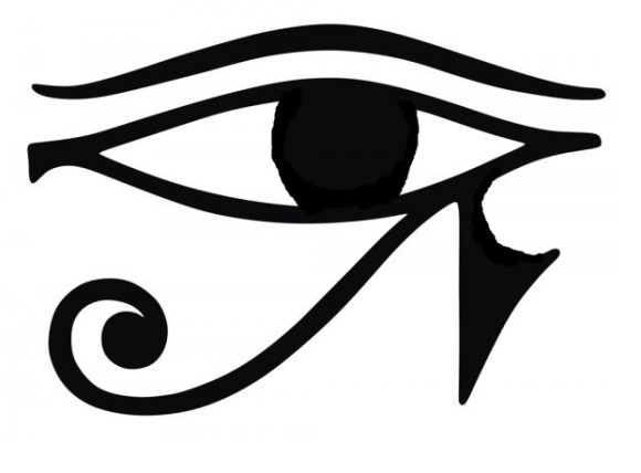 Ancient Egyptian Eye Of Ra Clipart