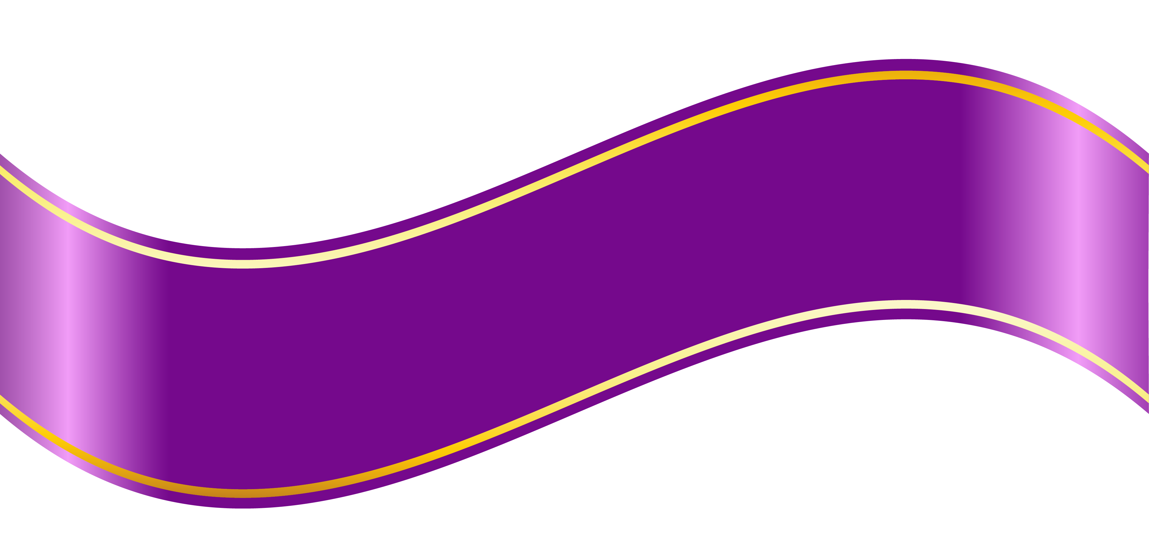 Purple Ribbon Clip Art
