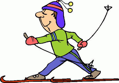 Clipart Skiing