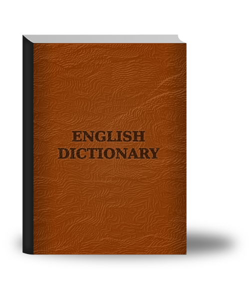 English Dictionary Leather Clip Art Download